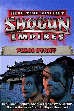 Real Time Conflict: Shogun Wars - DS/DSi Screen