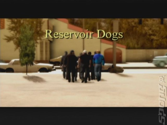 Reservoir Dogs - PS2 Screen