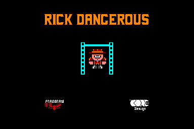 Rick Dangerous - C64 Screen