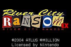 River City Ransom EX - GBA Screen