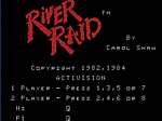 River Raid - Colecovision Screen