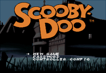 Scooby Doo - SNES Screen