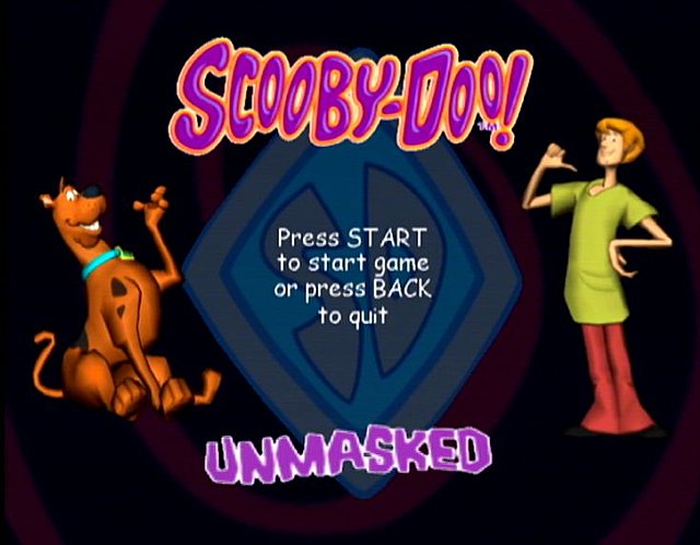 Scooby Doo! Unmasked - Xbox Screen