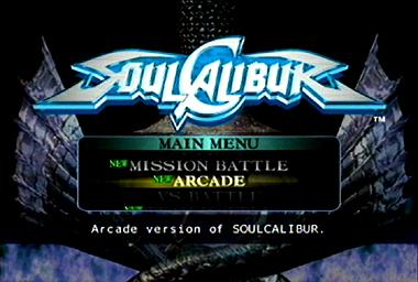 SoulCalibur - Dreamcast Screen