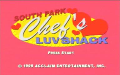 South Park: Chef�s Luv Shack  - N64 Screen