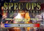 Spec Ops - PlayStation Screen