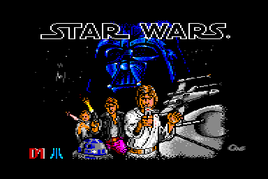 Star Wars - C64 Screen