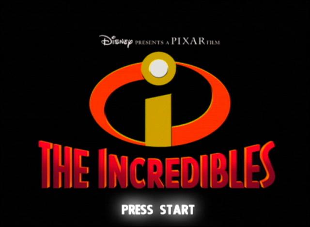 The Incredibles - Xbox Screen