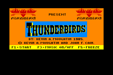 Thunderbirds - C64 Screen