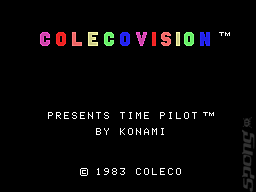 Time Pilot - Colecovision Screen