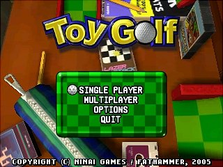 Toy Golf - N-Gage Screen