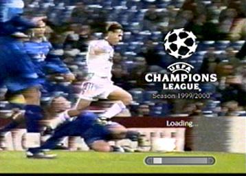 UEFA Champions League 1999-2000 - PlayStation Screen