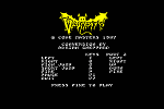 Vampire - C64 Screen