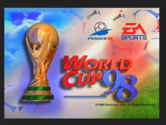 World Cup France 98 - PlayStation Screen