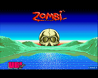 Zombi - Amiga Screen